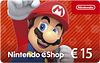 Nintendo Gutschein 15 €