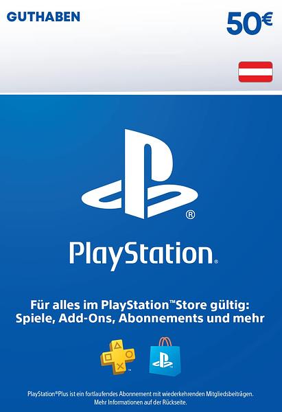 PlayStation Store Guthaben 50 €