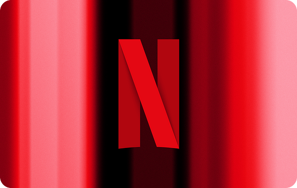 Netflix Gutschein 25 - 200 €