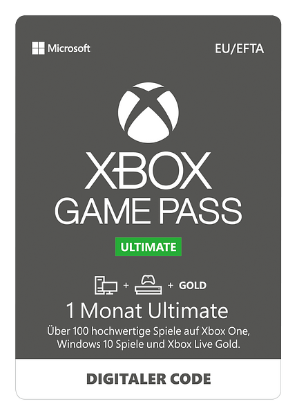 Xbox Game Pass Ultimate 1 Monat