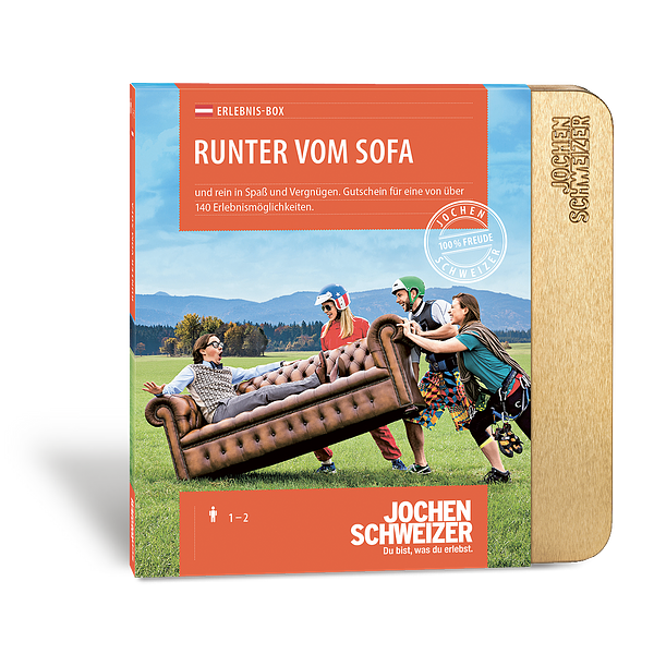 Jochen Schweizer Runter vom Sofa Gutschein