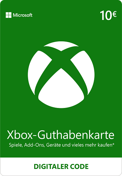 Microsoft Xbox Live Gutschein 10 €