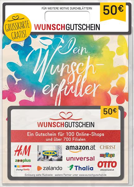 Wunschgutschein 50 €