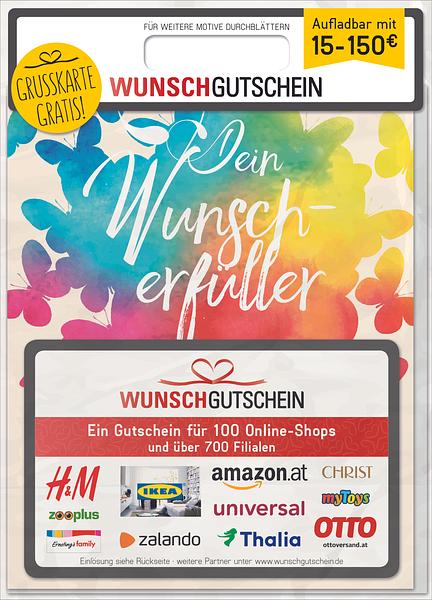 Wunschgutschein variabel (15€ - 150€) 